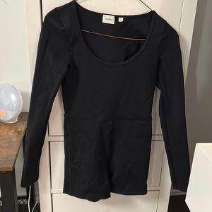 Wilfred Free Long Sleeve Divinity Romper Size S